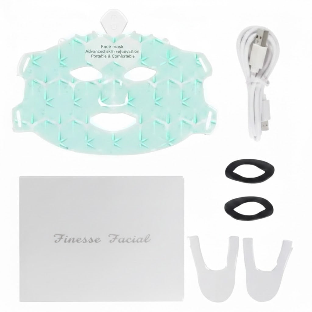 Finesse Facial ™ - LED light therapy mask